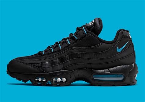 nike 95s black and blue.